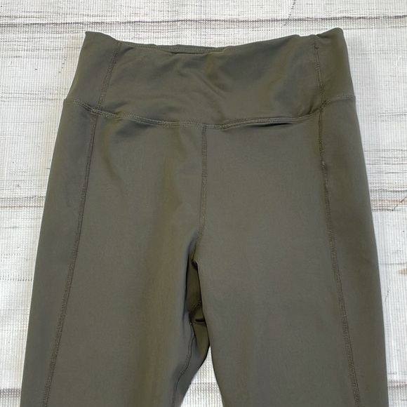 Stoic Leggings Women's M Medium Green Athletic Ankle - Picture 5 of 11